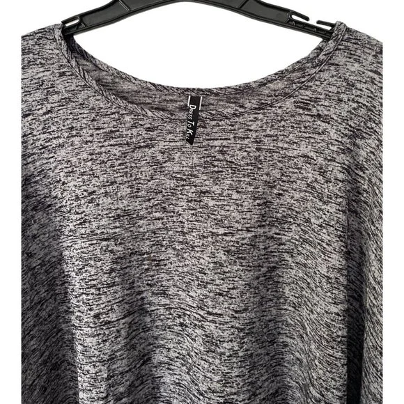 Dress To Kill Women's Onesize One size Gray smooth long blouse top